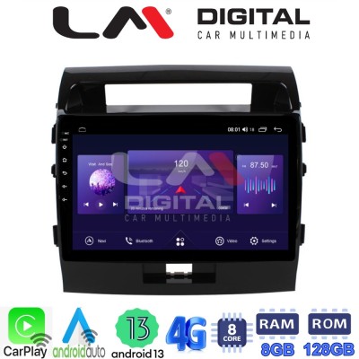 LM Digital - LM ZT8383 GPS Οθόνη OEM Multimedia Αυτοκινήτου για TOYOTA LANDCRUISER 20082015 (CarPlay/AndroidAuto/BT/GPS/WIFI/GP LM Digital - LM ZT8383 GPS Οθόνη OEM Multimedia Αυτοκινήτου για TOYOTA LANDCRUISER 20082015 (CarPlay/AndroidAuto/BT/GPS/WIFI/GP