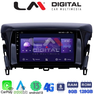 LM Digital - LM ZT8030 GPS Οθόνη OEM Multimedia Αυτοκινήτου για MITSUBISHI ECLIPSE CROSS 2018 (CarPlay/AndroidAuto/BT/GPS/WIFI/G