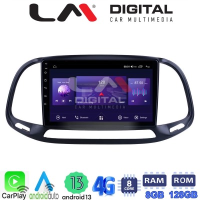 LM Digital - LM ZT8197 GPS Οθόνη OEM Multimedia Αυτοκινήτου για Fiat Doblo - Combo 2015 2018 (CarPlay/AndroidAuto/BT/GPS/WIFI/G LM Digital - LM ZT8197 GPS Οθόνη OEM Multimedia Αυτοκινήτου για Fiat Doblo - Combo 2015 2018 (CarPlay/AndroidAuto/BT/GPS/WIFI/G