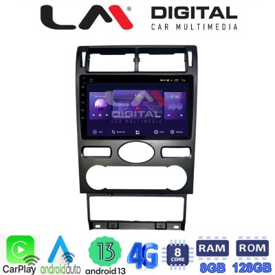 LM Digital - LM ZT8104 GPS Οθόνη OEM Multimedia Αυτοκινήτου για Ford Mondeo 2003 2006 (CarPlay/AndroidAuto/BT/GPS/WIFI/GPRS)