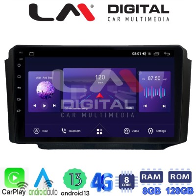 LM Digital - LM ZT8013 GPS Οθόνη OEM Multimedia Αυτοκινήτου για Ssangyong Rexton 20022006 (CarPlay/AndroidAuto/BT/GPS/WIFI/GPRS)