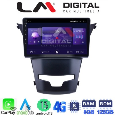 LM Digital - LM ZT8016 GPS Οθόνη OEM Multimedia Αυτοκινήτου για Ssangyong Korando 2014 (CarPlay/AndroidAuto/BT/GPS/WIFI/GPRS)