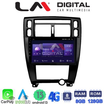 LM Digital - LM ZT8006B GPS Οθόνη OEM Multimedia Αυτοκινήτου για TUCSON 2004 2010 (CarPlay/AndroidAuto/BT/GPS/WIFI/GPRS)