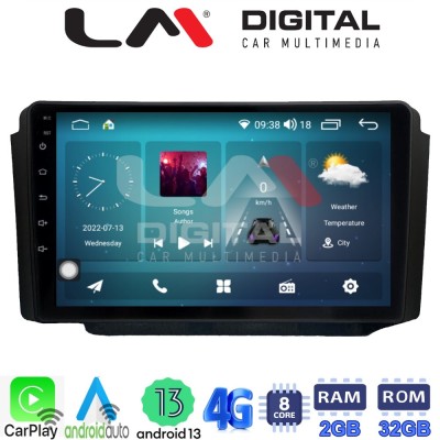 LM Digital - LM ZR8013 GPS Οθόνη OEM Multimedia Αυτοκινήτου για Ssangyong Rexton 20022006 (CarPlay/AndroidAuto/BT/GPS/WIFI/GPRS)