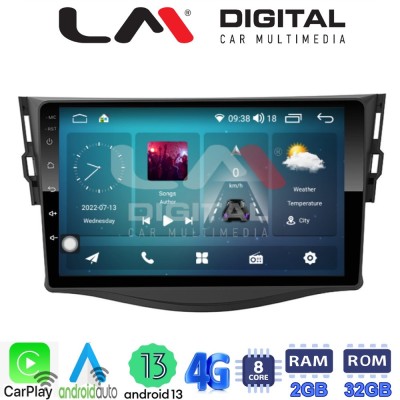 LM Digital - LM ZR8018 GPS Οθόνη OEM Multimedia Αυτοκινήτου για TOYOTA RAV4 2006 2012 (CarPlay/AndroidAuto/BT/GPS/WIFI/GPRS) LM Digital - LM ZR8018 GPS Οθόνη OEM Multimedia Αυτοκινήτου για TOYOTA RAV4 2006 2012 (CarPlay/AndroidAuto/BT/GPS/WIFI/GPRS)