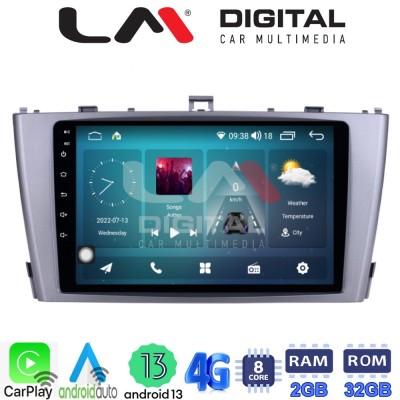 LM Digital - LM ZR8027 GPS Οθόνη OEM Multimedia Αυτοκινήτου για TOYOTA AVENSIS T27 2009 2016 (CarPlay/AndroidAuto/BT/GPS/WIFI/G LM Digital - LM ZR8027 GPS Οθόνη OEM Multimedia Αυτοκινήτου για TOYOTA AVENSIS T27 2009 2016 (CarPlay/AndroidAuto/BT/GPS/WIFI/G