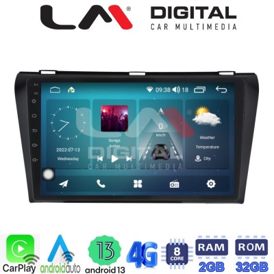 LM Digital - LM ZR8034 GPS Οθόνη OEM Multimedia Αυτοκινήτου για MAZDA 3 20092014 (CarPlay/AndroidAuto/BT/GPS/WIFI/GPRS) LM Digital - LM ZR8034 GPS Οθόνη OEM Multimedia Αυτοκινήτου για MAZDA 3 20092014 (CarPlay/AndroidAuto/BT/GPS/WIFI/GPRS)