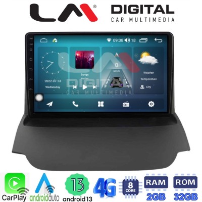 LM Digital - LM ZR8039 GPS Οθόνη OEM Multimedia Αυτοκινήτου για FORD ECOSPORT 20122017 (CarPlay/AndroidAuto/BT/GPS/WIFI/GPRS)