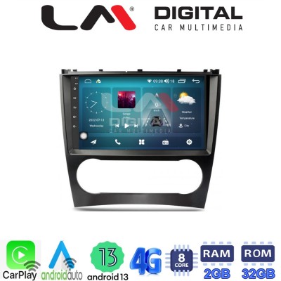 LM Digital - LM ZR8093 GPS Οθόνη OEM Multimedia Αυτοκινήτου για MERCEDES C class (W203) – CLC 20042008 (CarPlay/AndroidAuto/BT/G LM Digital - LM ZR8093 GPS Οθόνη OEM Multimedia Αυτοκινήτου για MERCEDES C class (W203) – CLC 20042008 (CarPlay/AndroidAuto/BT/G