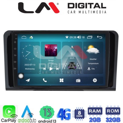 LM Digital - LM ZR8213 GPS Οθόνη OEM Multimedia Αυτοκινήτου για MERCEDES ML 20052011 (CarPlay/AndroidAuto/BT/GPS/WIFI/GPRS) LM Digital - LM ZR8213 GPS Οθόνη OEM Multimedia Αυτοκινήτου για MERCEDES ML 20052011 (CarPlay/AndroidAuto/BT/GPS/WIFI/GPRS)