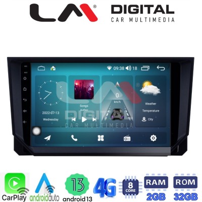 LM Digital - LM ZR8222 GPS Οθόνη OEM Multimedia Αυτοκινήτου για Seat Ibiza - Arona 2018 (CarPlay/AndroidAuto/BT/GPS/WIFI/GPRS) LM Digital - LM ZR8222 GPS Οθόνη OEM Multimedia Αυτοκινήτου για Seat Ibiza - Arona 2018 (CarPlay/AndroidAuto/BT/GPS/WIFI/GPRS)