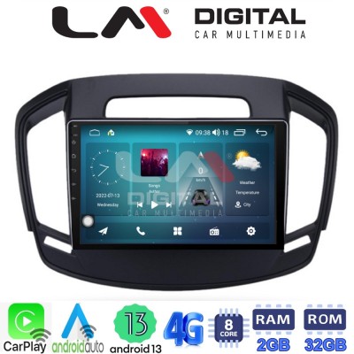LM Digital - LM ZR8338 GPS Οθόνη OEM Multimedia Αυτοκινήτου για OPEL INSIGNIA 2014 (CarPlay/AndroidAuto/BT/GPS/WIFI/GPRS)