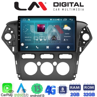 LM Digital - LM ZR8368 GPS Οθόνη OEM Multimedia Αυτοκινήτου για FORD MONDEO 2010 2013 (CarPlay/AndroidAuto/BT/GPS/WIFI/GPRS) LM Digital - LM ZR8368 GPS Οθόνη OEM Multimedia Αυτοκινήτου για FORD MONDEO 2010 2013 (CarPlay/AndroidAuto/BT/GPS/WIFI/GPRS)