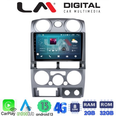 LM Digital - LM ZR8425 GPS Οθόνη OEM Multimedia Αυτοκινήτου για Isuzu D-Max 2008 2012 (CarPlay/AndroidAuto/BT/GPS/WIFI/GPRS)