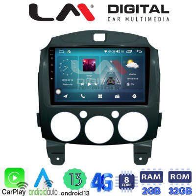 LM Digital - LM ZR8430 GPS Οθόνη OEM Multimedia Αυτοκινήτου για MAZDA 2 20072014 (CarPlay/AndroidAuto/BT/GPS/WIFI/GPRS) LM Digital - LM ZR8430 GPS Οθόνη OEM Multimedia Αυτοκινήτου για MAZDA 2 20072014 (CarPlay/AndroidAuto/BT/GPS/WIFI/GPRS)