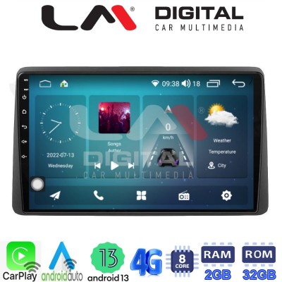 LM Digital - LM ZR8434 GPS Οθόνη OEM Multimedia Αυτοκινήτου για DACIA DUSTER 2019 (CarPlay/AndroidAuto/BT/GPS/WIFI/GPRS) LM Digital - LM ZR8434 GPS Οθόνη OEM Multimedia Αυτοκινήτου για DACIA DUSTER 2019 (CarPlay/AndroidAuto/BT/GPS/WIFI/GPRS)