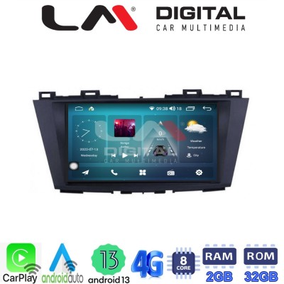 LM Digital - LM ZR8440 GPS Οθόνη OEM Multimedia Αυτοκινήτου για MAZDA 5 2011 (CarPlay/AndroidAuto/BT/GPS/WIFI/GPRS)