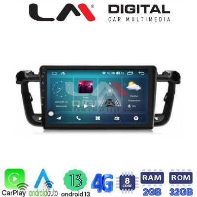 LM Digital - LM ZR8509 GPS Οθόνη OEM Multimedia Αυτοκινήτου για PEUGEOT 508 20102017 (CarPlay/AndroidAuto/BT/GPS/WIFI/GPRS) LM Digital - LM ZR8509 GPS Οθόνη OEM Multimedia Αυτοκινήτου για PEUGEOT 508 20102017 (CarPlay/AndroidAuto/BT/GPS/WIFI/GPRS)