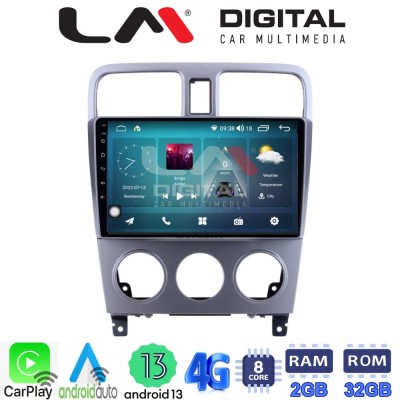 LM Digital - LM ZR8526 GPS Οθόνη OEM Multimedia Αυτοκινήτου για SUBARU FORESTER 20022007 (CarPlay/AndroidAuto/BT/GPS/WIFI/GPRS)