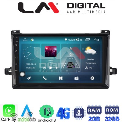 LM Digital - LM ZR8562 GPS Οθόνη OEM Multimedia Αυτοκινήτου για TOYOTA PRIUS 2016 (CarPlay/AndroidAuto/BT/GPS/WIFI/GPRS)