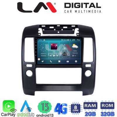 LM Digital - LM ZR8684 GPS Οθόνη OEM Multimedia Αυτοκινήτου για Nissan NV200 2009 (CarPlay/AndroidAuto/BT/GPS/WIFI/GPRS)
