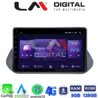 LM Digital - LM ZT8483 GPS Οθόνη OEM Multimedia Αυτοκινήτου για Nissan Qashqai 2021 (CarPlay/AndroidAuto/BT/GPS/WIFI/GPRS)