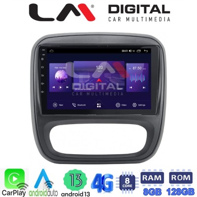 LM Digital - LM ZT8706 GPS Οθόνη OEM Multimedia Αυτοκινήτου για Opel Vivaro 2014 2020Renault Traffic 2014 2020Nissan NV300 201