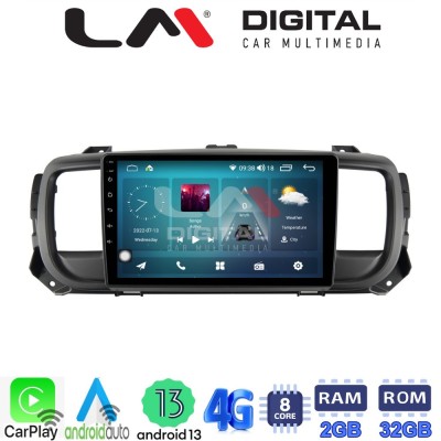 LM Digital - LM ZR8705 GPS Οθόνη OEM Multimedia Αυτοκινήτου για Citroën SpaceTourer 2016 Citroën Jumpy 2016 Peugeot Expert 2016 LM Digital - LM ZR8705 GPS Οθόνη OEM Multimedia Αυτοκινήτου για Citroën SpaceTourer 2016 Citroën Jumpy 2016 Peugeot Expert 2016