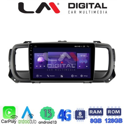 LM Digital - LM ZT8705 GPS Οθόνη OEM Multimedia Αυτοκινήτου για Citroën SpaceTourer 2016 Citroën Jumpy 2016 Peugeot Expert 2016 