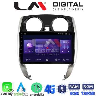 LM Digital - LM ZT8790 GPS Οθόνη OEM Multimedia Αυτοκινήτου για Nissan Note 2013 2020 (CarPlay/AndroidAuto/BT/GPS/WIFI/GPRS)