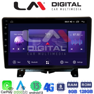 LM Digital - LM ZT8723 GPS Οθόνη OEM Multimedia Αυτοκινήτου για Land Rover - Range Rover Sport 2005 2014 (CarPlay/AndroidAuto/B LM Digital - LM ZT8723 GPS Οθόνη OEM Multimedia Αυτοκινήτου για Land Rover - Range Rover Sport 2005 2014 (CarPlay/AndroidAuto/B
