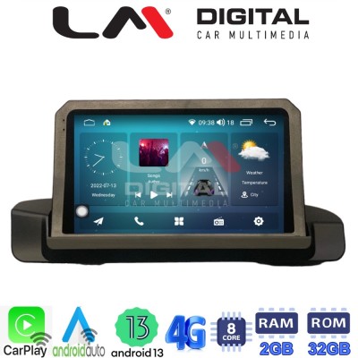 LM Digital - LM ZR8895 GPS Οθόνη OEM Multimedia Αυτοκινήτου για BMW 3 series (E90-91-92) 2005-2012 (CarPlay/AndroidAuto/BT/GPS/W LM Digital - LM ZR8895 GPS Οθόνη OEM Multimedia Αυτοκινήτου για BMW 3 series (E90-91-92) 2005-2012 (CarPlay/AndroidAuto/BT/GPS/W