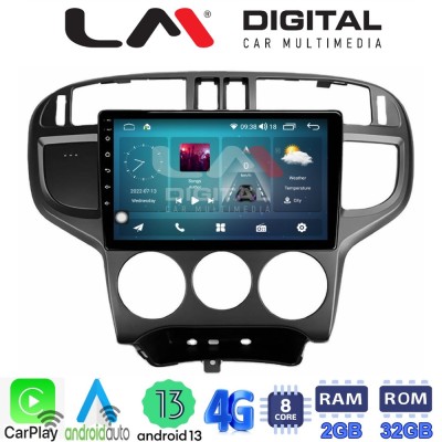 LM Digital - LM ZR8600 GPS Οθόνη OEM Multimedia Αυτοκινήτου για Hyundai Matrix 2001 2011 (CarPlay/AndroidAuto/BT/GPS/WIFI/GPRS)