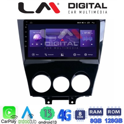LM Digital - LM ZT8301 GPS Οθόνη OEM Multimedia Αυτοκινήτου για Mazda RX8 20012008 (CarPlay/AndroidAuto/BT/GPS/WIFI/GPRS)
