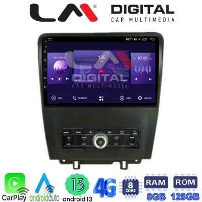 LM Digital - LM ZT8249 GPS Οθόνη OEM Multimedia Αυτοκινήτου για Ford Edge 2015 (CarPlay/AndroidAuto/BT/GPS/WIFI/GPRS)