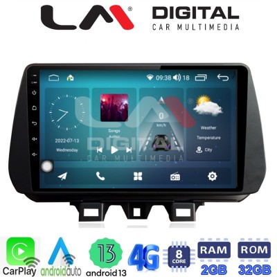 LM Digital - LM ZR8555 GPS Οθόνη OEM Multimedia Αυτοκινήτου για Hyundai Tucson 2019 2020 (CarPlay/AndroidAuto/BT/GPS/WIFI/GPRS)