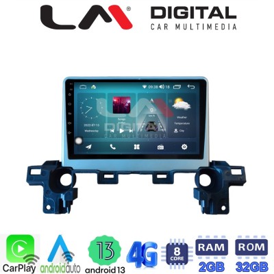 LM Digital - LM ZR8538 GPS Οθόνη OEM Multimedia Αυτοκινήτου για Mazda CX-5 2018 (CarPlay/AndroidAuto/BT/GPS/WIFI/GPRS)