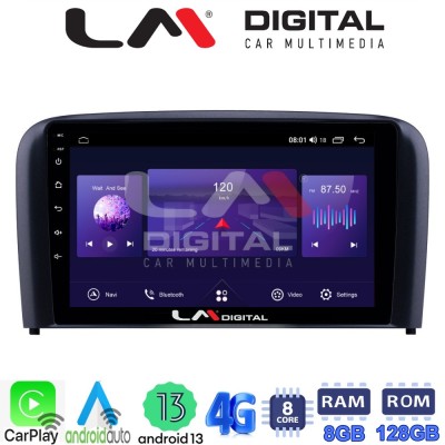 LM Digital - LM ZT8393 GPS Οθόνη OEM Multimedia Αυτοκινήτου για Volvo S80 2004 2006 (CarPlay/AndroidAuto/BT/GPS/WIFI/GPRS) LM Digital - LM ZT8393 GPS Οθόνη OEM Multimedia Αυτοκινήτου για Volvo S80 2004 2006 (CarPlay/AndroidAuto/BT/GPS/WIFI/GPRS)
