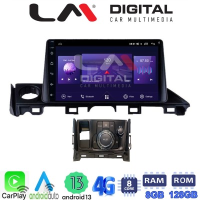 LM Digital - LM ZT8214 GPS Οθόνη OEM Multimedia Αυτοκινήτου για Mazda 6 2017 2020 (CarPlay/AndroidAuto/BT/GPS/WIFI/GPRS)