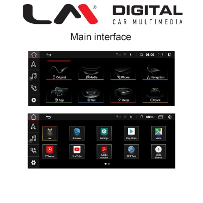 LM Digital - LM G291M10 Οθόνη OEM Multimedia Αυτοκινήτου για AUDI Q2 2018 2020 (CarPlay/AndroidAuto/BT/GPS/WIFI/GPRS)