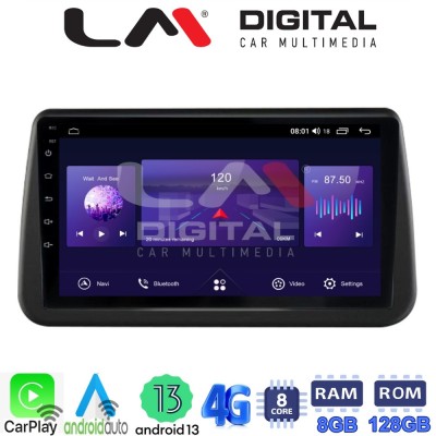 LM Digital - LM ZT8962 GPS Οθόνη OEM Multimedia Αυτοκινήτου για Opel Meriva 2010 2017 (CarPlay/AndroidAuto/BT/GPS/WIFI/GPRS)