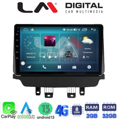 LM Digital - LM ZR8442 GPS Οθόνη OEM Multimedia Αυτοκινήτου για Mazda CX-3 2014 - 2021 (CarPlay/AndroidAuto/BT/GPS/WIFI/GPRS)