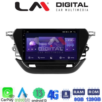 LM Digital - LM ZT8523 GPS Οθόνη OEM Multimedia Αυτοκινήτου για Opel Corsa F 2021 (CarPlay/AndroidAuto/BT/GPS/WIFI/GPRS)