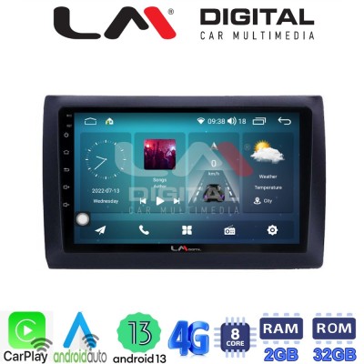 LM Digital - LM ZR8466 GPS Οθόνη OEM Multimedia Αυτοκινήτου για Fiat Stilo 2001 2007 (CarPlay/AndroidAuto/BT/GPS/WIFI/GPRS)