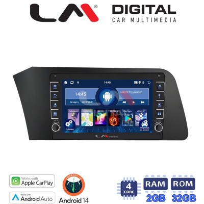 LM Digital - LM ZG4227 GPS Οθόνη OEM Multimedia Αυτοκινήτου για Hyundai Elantra 2021 (CarPlay/AndroidAuto/BT/GPS/WIFI/GPRS)