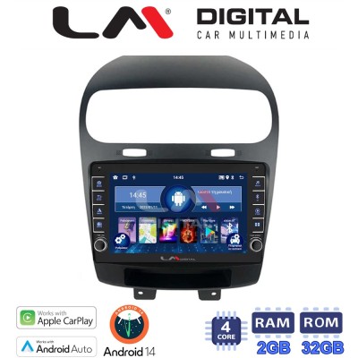 LM Digital - LM ZG4261 GPS Οθόνη OEM Multimedia Αυτοκινήτου για Fiat Freemont 2008 (CarPlay/AndroidAuto/BT/GPS/WIFI/GPRS)