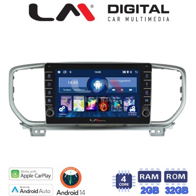 LM Digital - LM ZG4938 GPS Οθόνη OEM Multimedia Αυτοκινήτου για KIA SPORTAGE 2019 (CarPlay/AndroidAuto/BT/GPS/WIFI/GPRS)