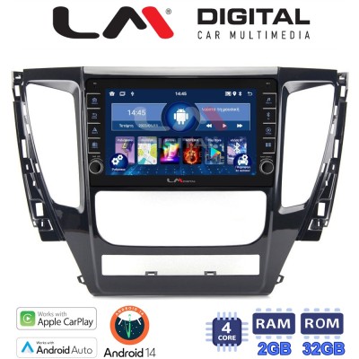 LM Digital - LM ZG4992 GPS Οθόνη OEM Multimedia Αυτοκινήτου για Mitsubishi Pajero 2014 (CarPlay/AndroidAuto/BT/GPS/WIFI/GPRS)