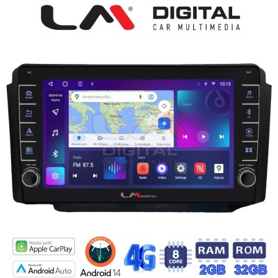 LM Digital - LM ZG8013 GPS Οθόνη OEM Multimedia Αυτοκινήτου για Ssangyong Rexton 20022006 (CarPlay/AndroidAuto/BT/GPS/WIFI/GPRS)