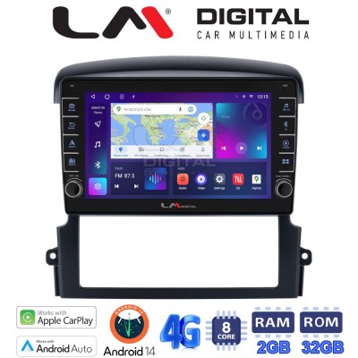 LM Digital - LM ZG8303 GPS Οθόνη OEM Multimedia Αυτοκινήτου για Kia Sorento 2006 2009 (CarPlay/AndroidAuto/BT/GPS/WIFI/GPRS)